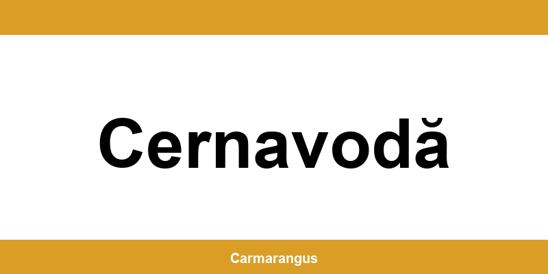 Informații și telefon de contact Cargus din Cernavodă