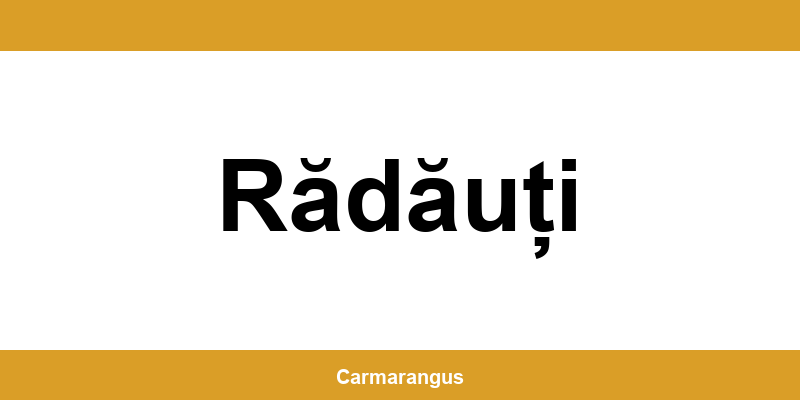 Informații și telefon de contact Cargus din Rădăuți