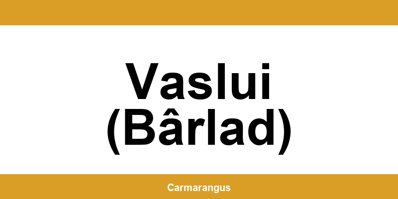 Informații și telefon de contact Cargus din Vaslui (Bârlad)